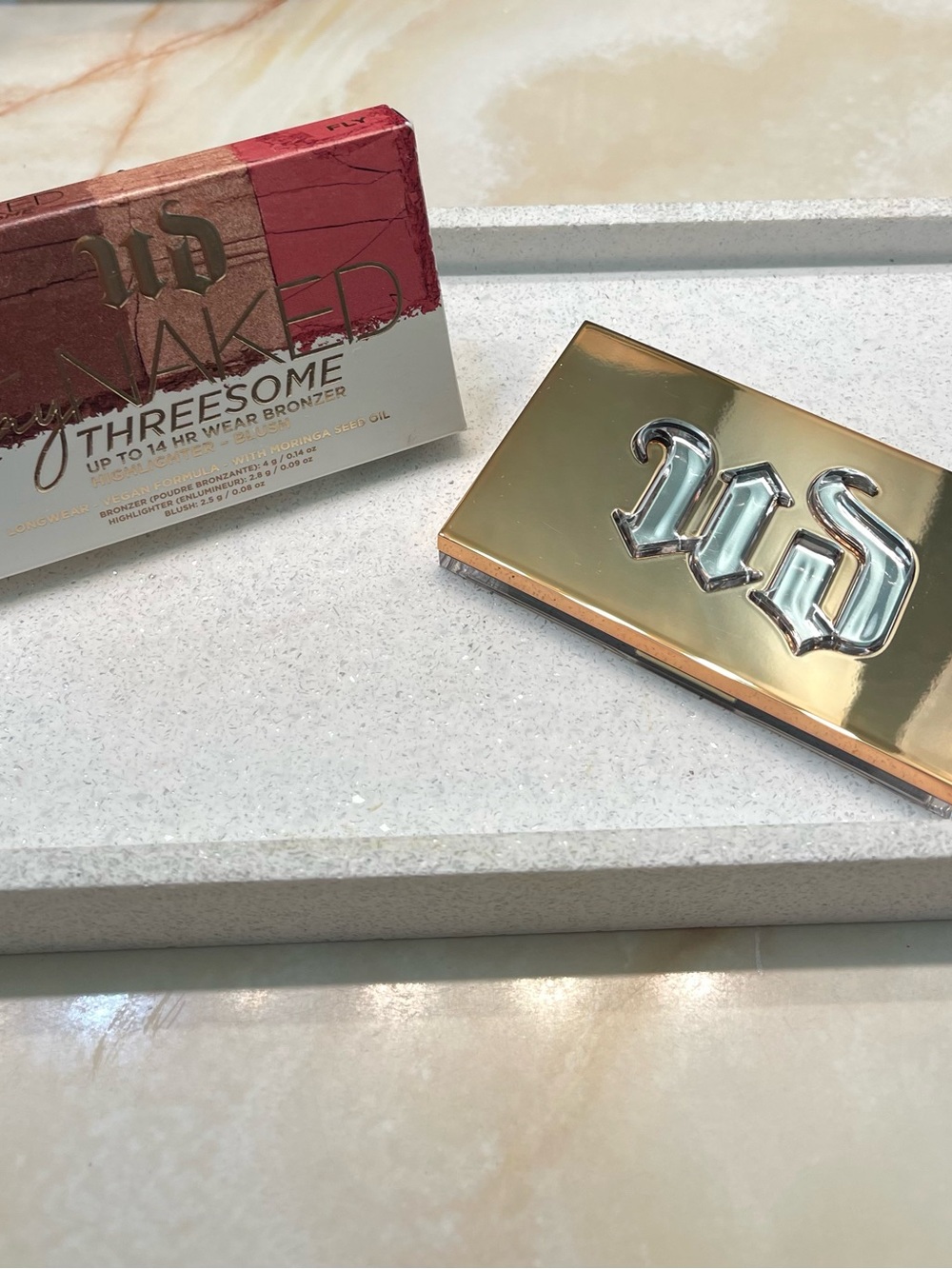 Urban Decay ~ ‘FLY’ Stay N@ked Threes@me ~ Bronzer, Highlighter, Blush Full Size - Picture 7 of 16